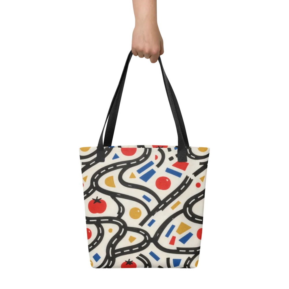 Traffic Jam on Tote Bag — Front
