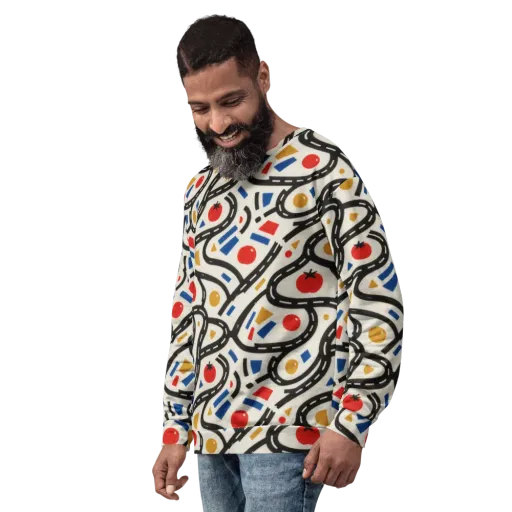 Traffic Jam on a Sweatshirt