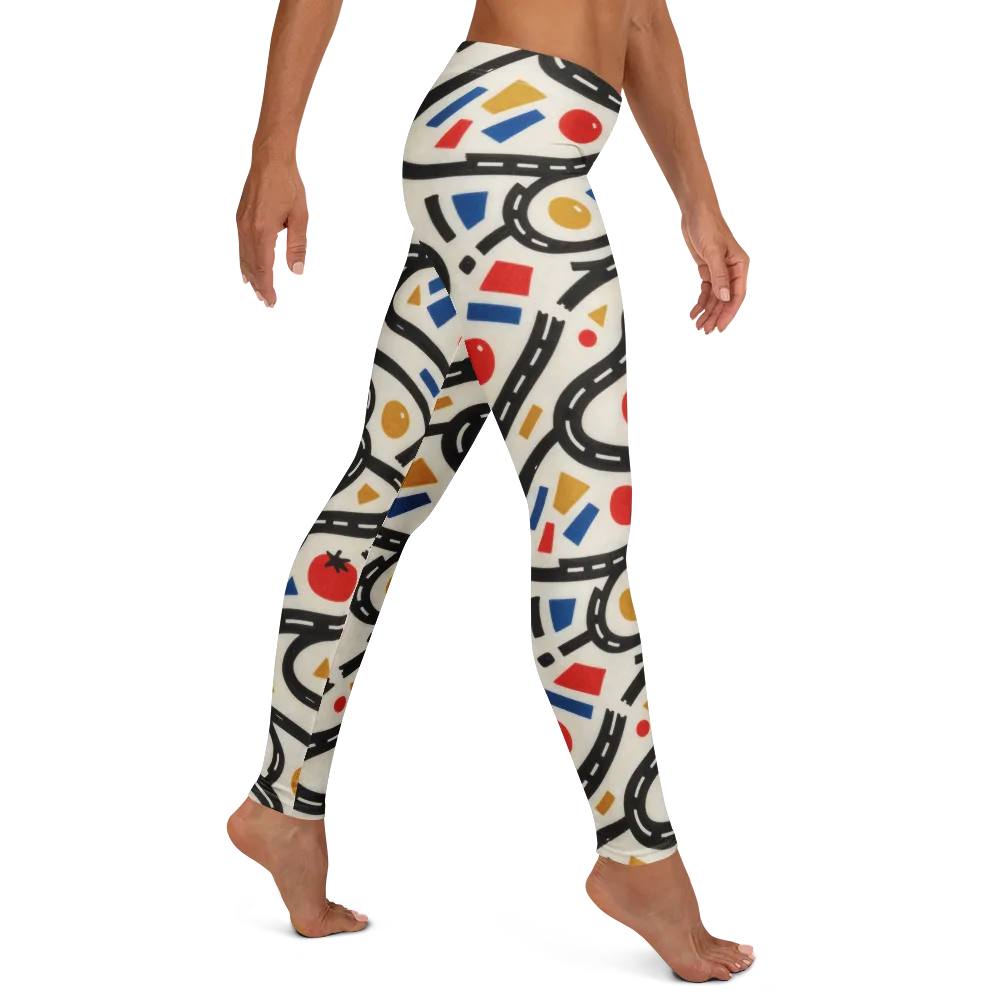 Traffic Jam on Leggings — Right