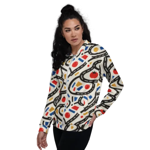 Traffic Jam on a Bomber Jacket