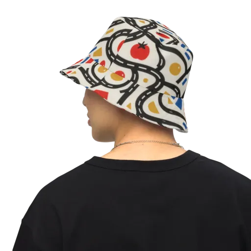 Traffic Jam on a Reversible Bucket Hat