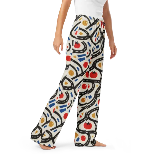Traffic Jam on a Women's Pajama Pants