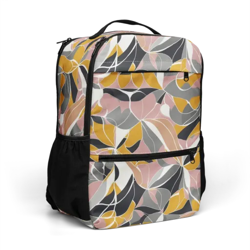 Ochre Petal Circuit on a Utility Backpack