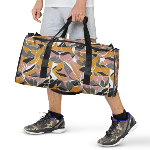 Ochre Petal Circuit on a Duffle Bag
