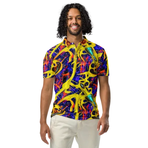 Carlo Galli Bibiena on a Men's Slim Fit Polo Shirt