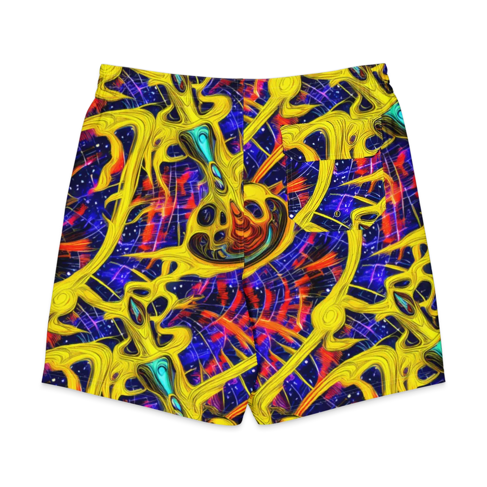 Carlo Galli Bibiena on Men's Board Shorts — Back