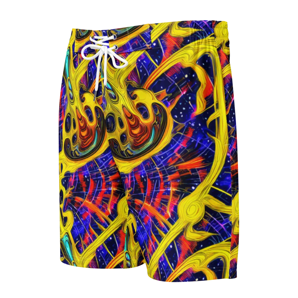 Carlo Galli Bibiena on Men's Board Shorts — Front