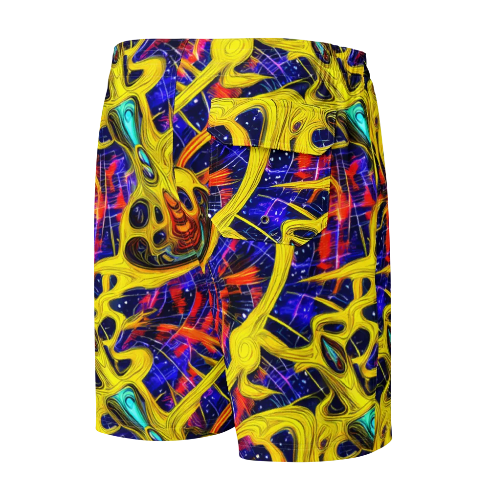 Carlo Galli Bibiena on Men's Board Shorts — Back