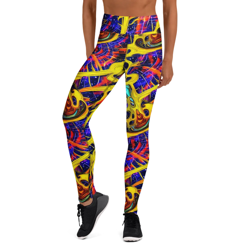 Carlo Galli Bibiena on Yoga Leggings — Front