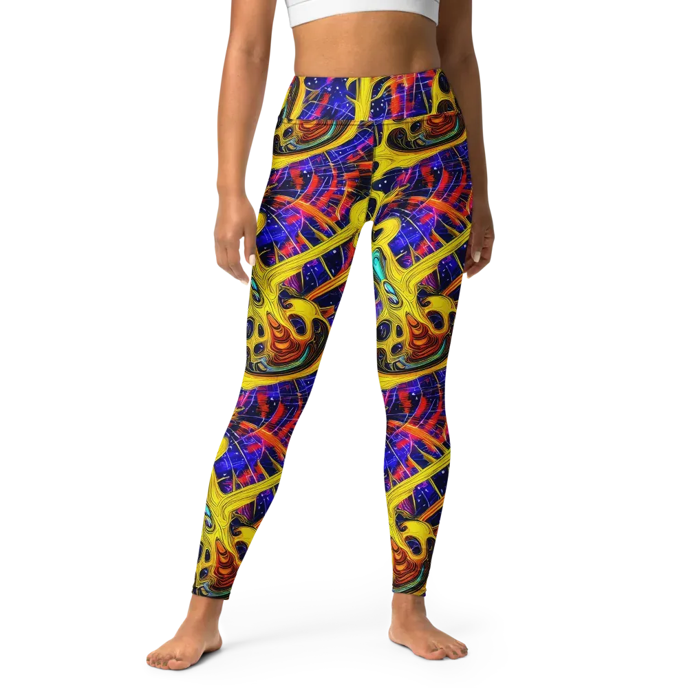 Carlo Galli Bibiena on Yoga Leggings — Front