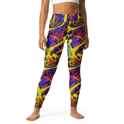 Carlo Galli Bibiena on a Yoga Leggings