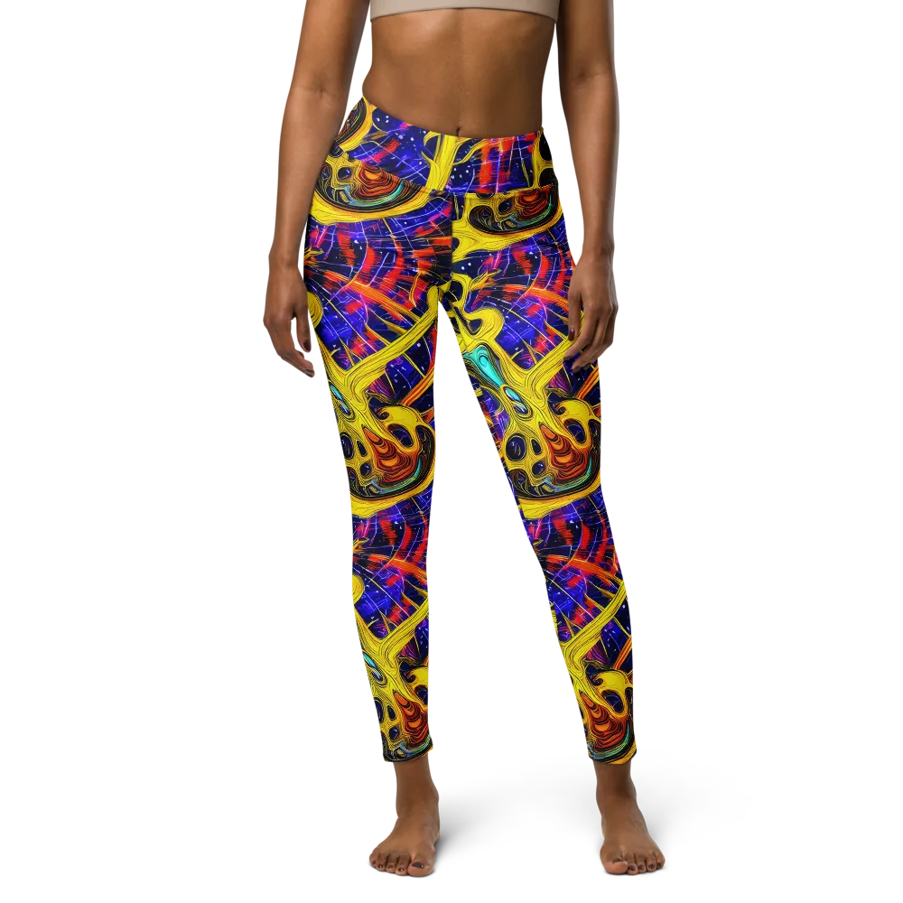 Carlo Galli Bibiena on Yoga Leggings — Front