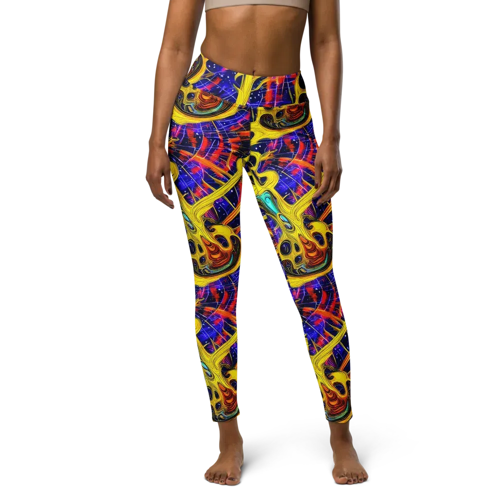 Carlo Galli Bibiena on Yoga Leggings — Front