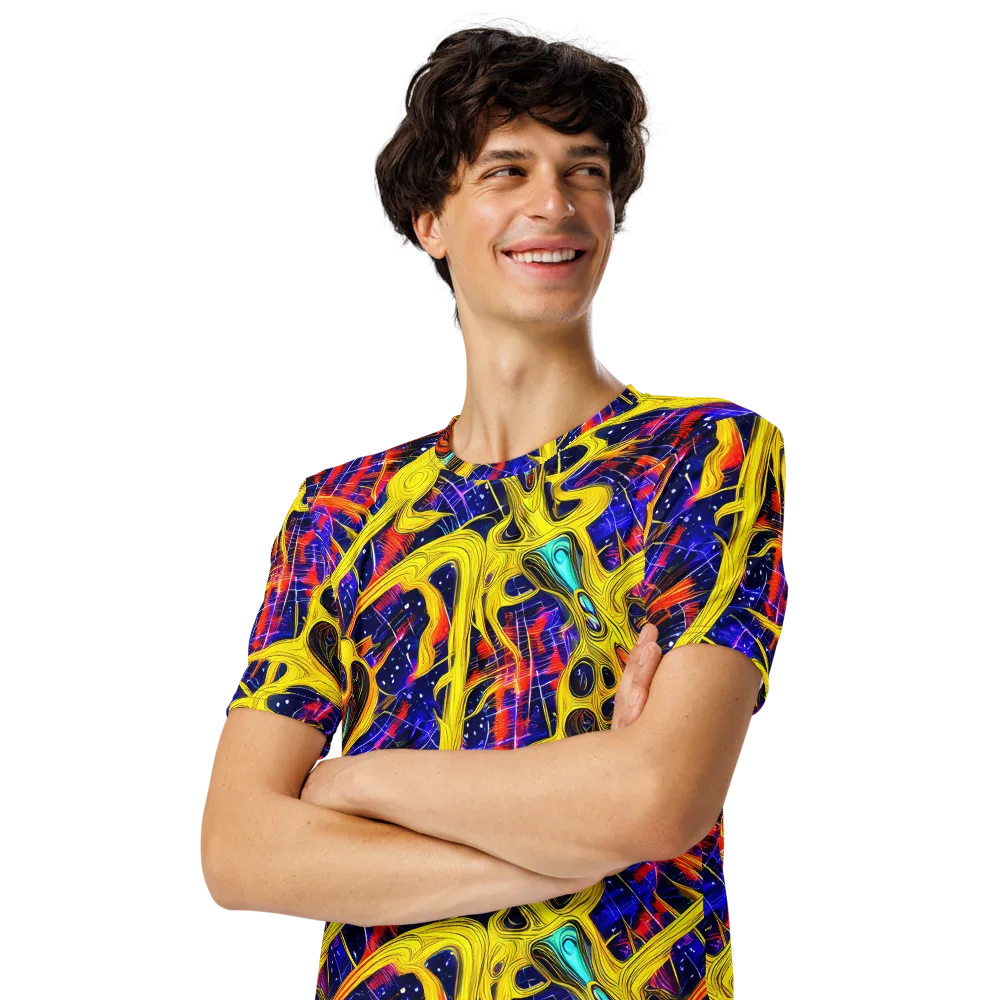 Carlo Galli Bibiena on Men's Crew Neck T-Shirt — Left Front