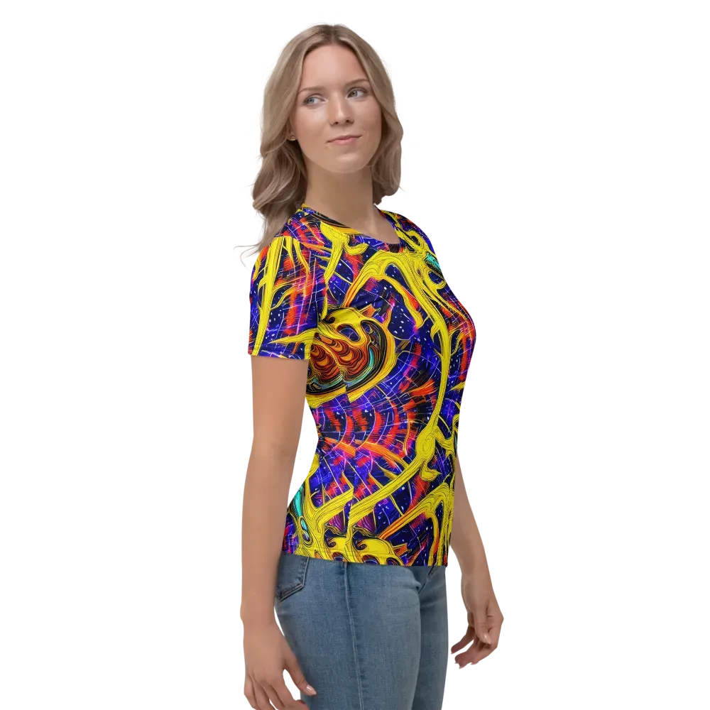 Carlo Galli Bibiena on Women's Crew Neck T-Shirt — Right
