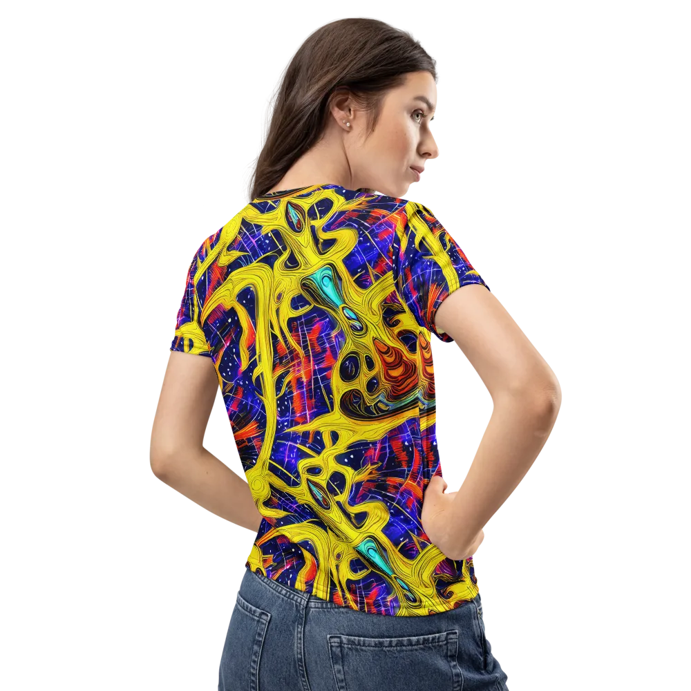 Carlo Galli Bibiena on Women's Crew Neck T-Shirt — Back
