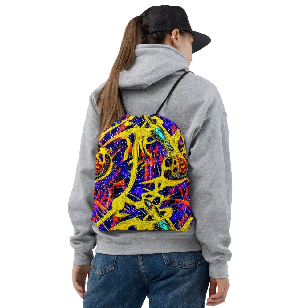 Carlo Galli Bibiena on Drawstring Bag — Front
