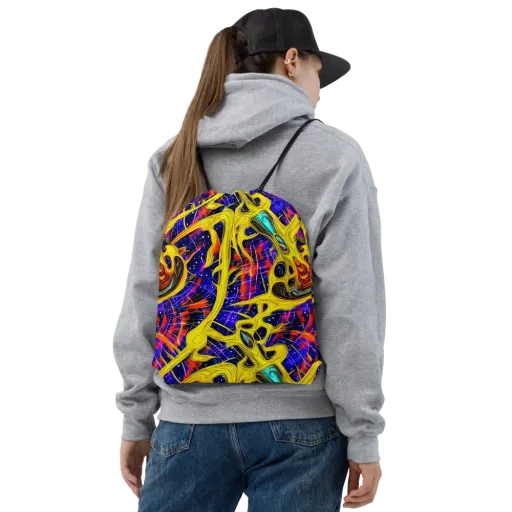 Carlo Galli Bibiena on a Drawstring Bag