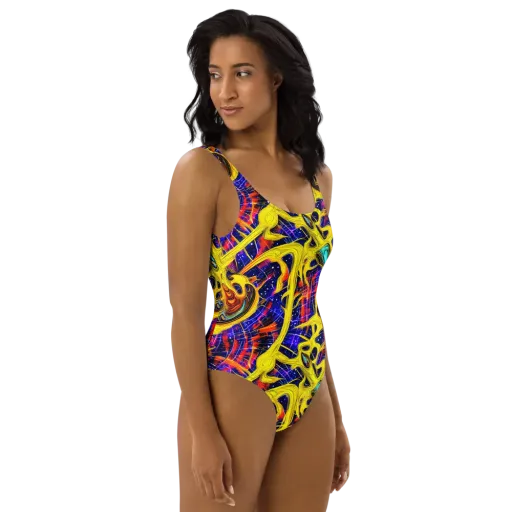 Carlo Galli Bibiena on a One-Piece Swimsuit