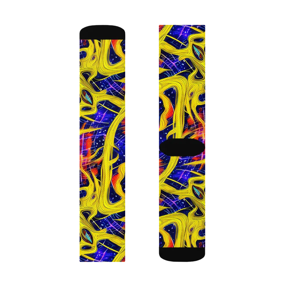 Carlo Galli Bibiena on Socks — Right Sock