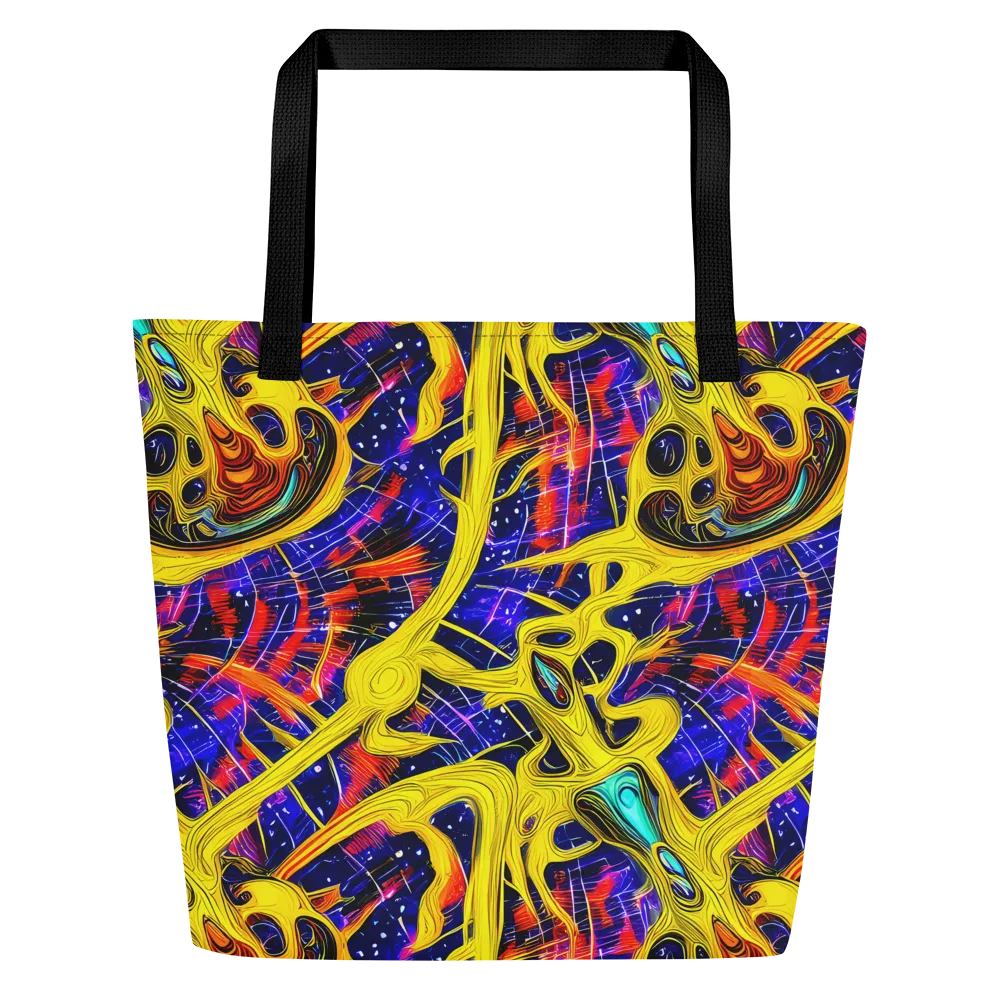Carlo Galli Bibiena on Large Tote Bag W/ Pocket — Front
