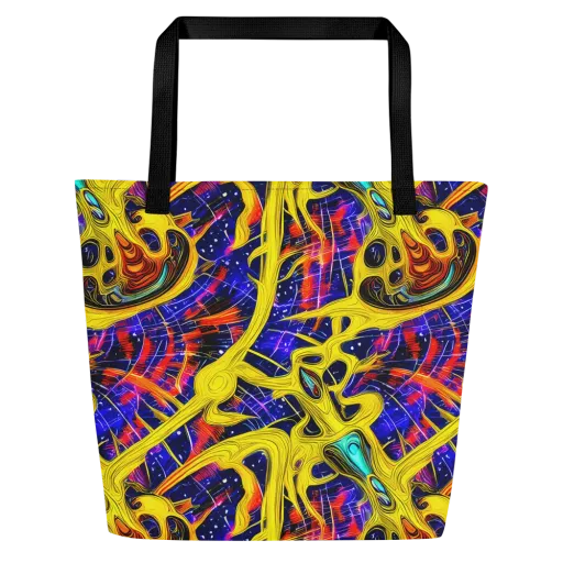 Carlo Galli Bibiena on a Large Tote Bag W/ Pocket