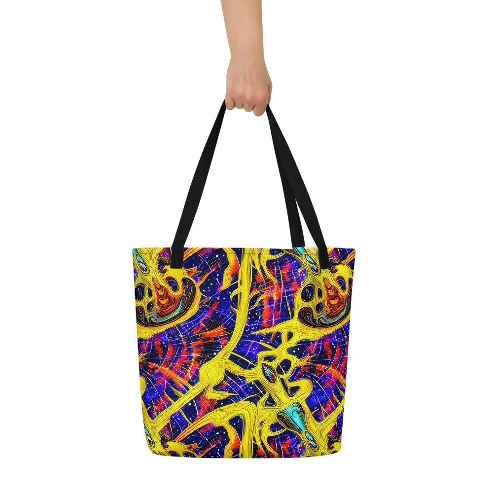 Carlo Galli Bibiena on Large Tote Bag W/ Pocket — Front