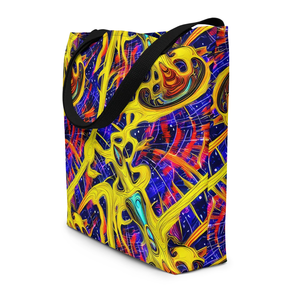 Carlo Galli Bibiena on Large Tote Bag W/ Pocket — Front