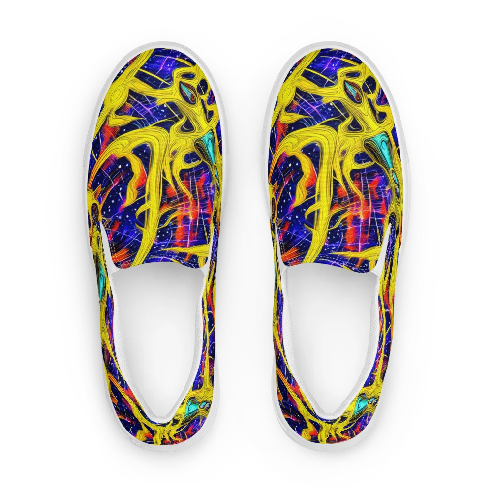 Carlo Galli Bibiena on Women's Slip-On Canvas Shoes — Front