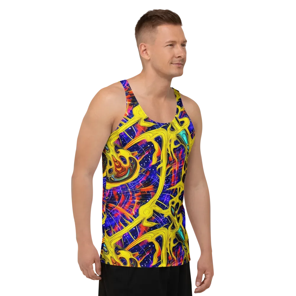 Carlo Galli Bibiena on Men's Tank Top — Right Front