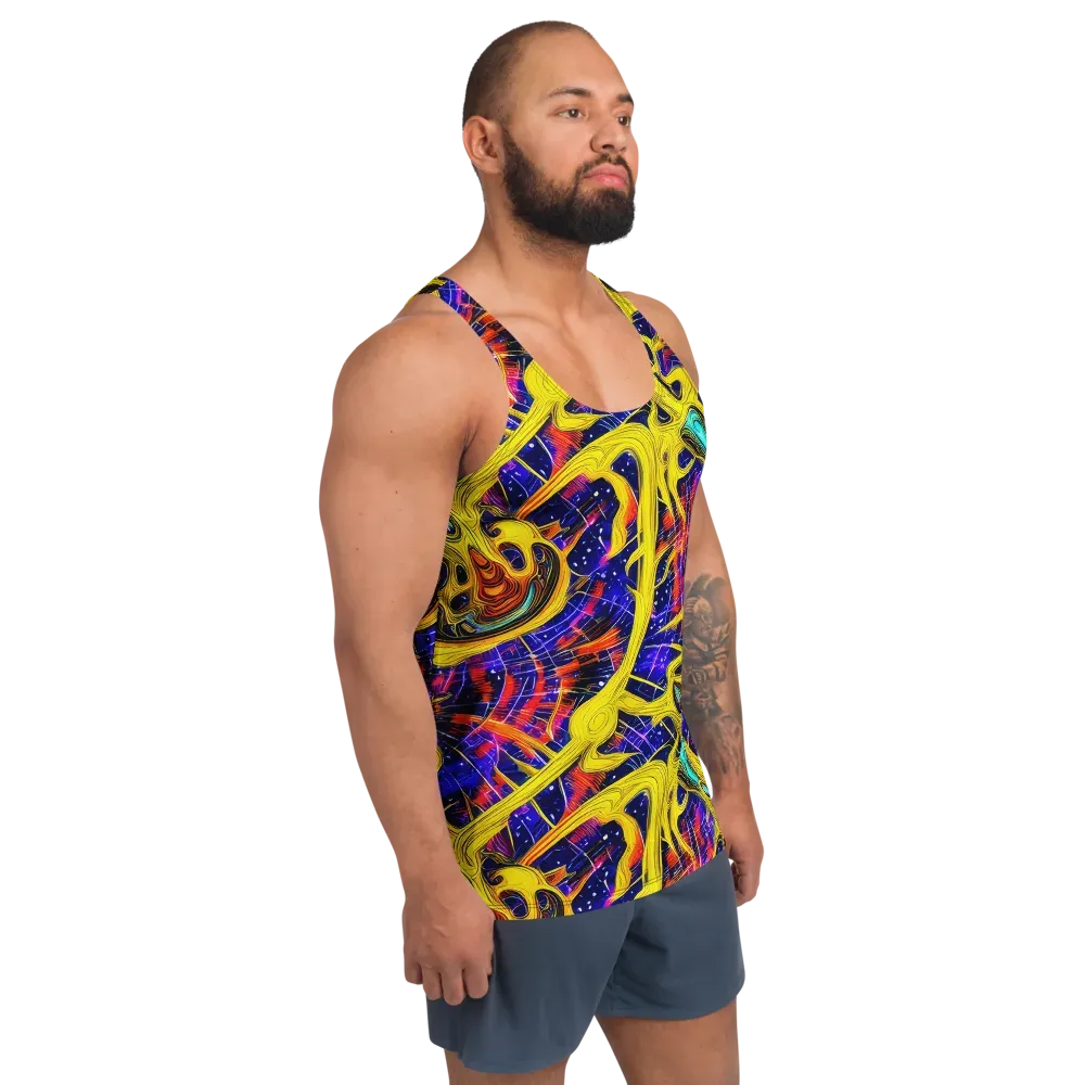 Carlo Galli Bibiena on Men's Tank Top — Right Front