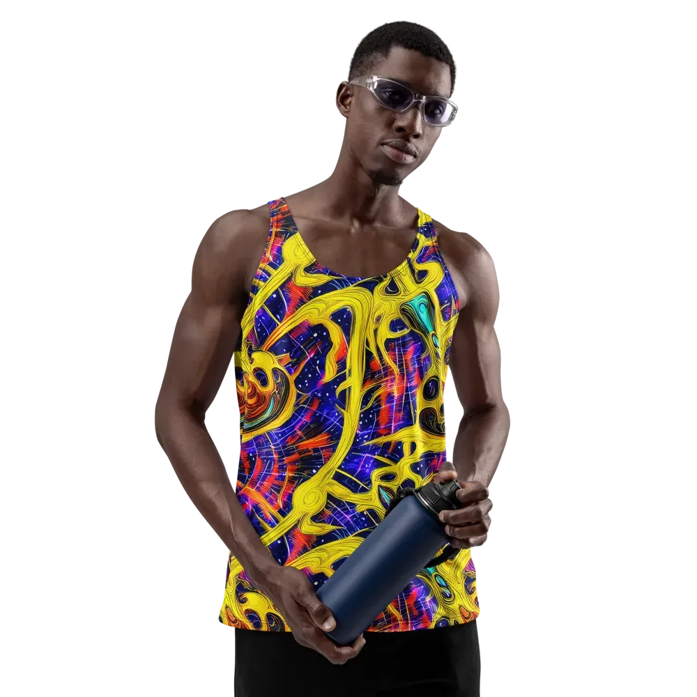 Carlo Galli Bibiena on Men's Tank Top — Front