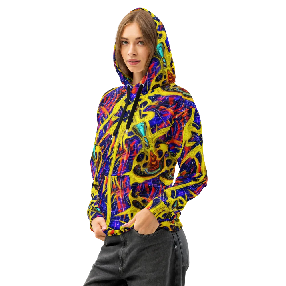 Carlo Galli Bibiena on Cotton Hoodie — Left Front