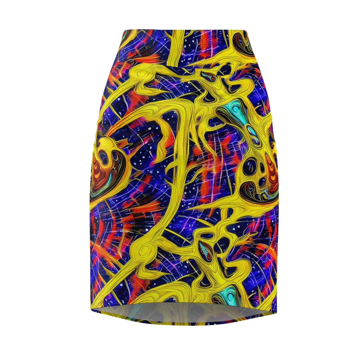 Carlo Galli Bibiena on Pencil Skirt — Front