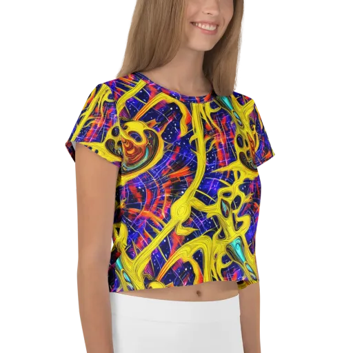 Carlo Galli Bibiena on a Crop Tee
