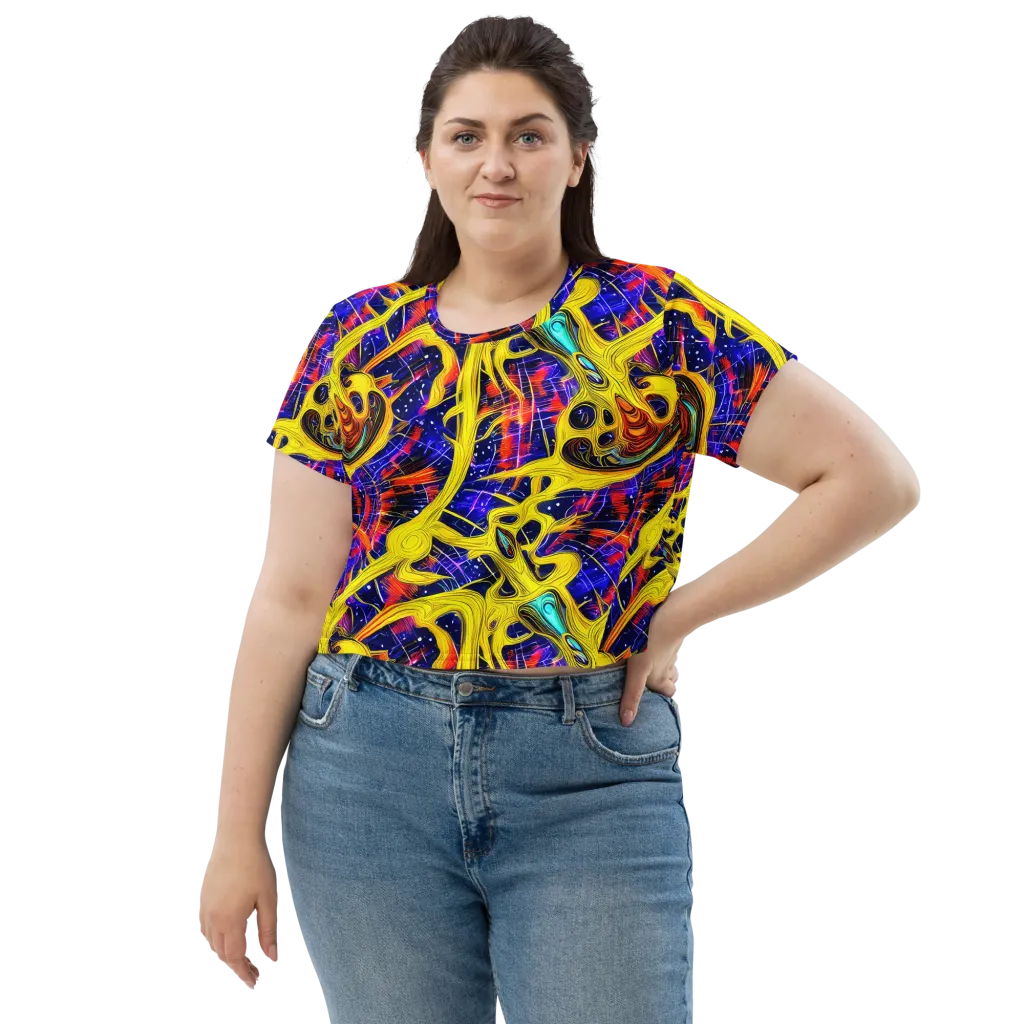 Carlo Galli Bibiena on Crop Tee — Front