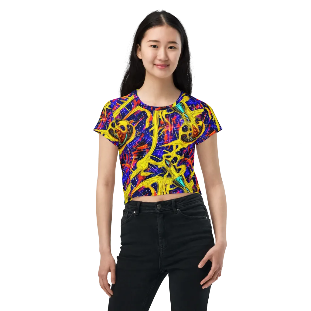 Carlo Galli Bibiena on Crop Tee — Front