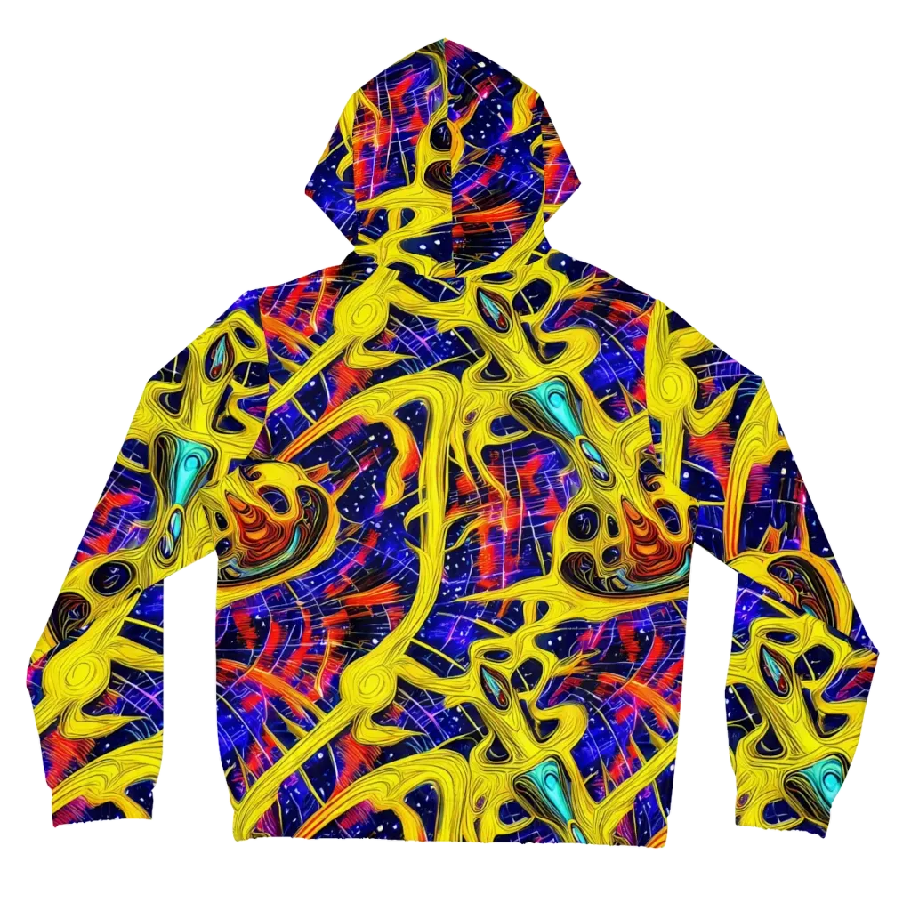 Carlo Galli Bibiena on Women's Full-Zip Hoodie — Back