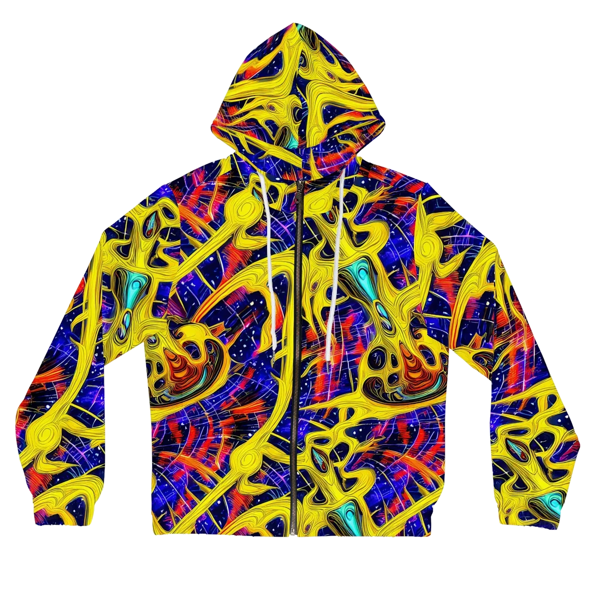 Carlo Galli Bibiena on Women's Full-Zip Hoodie — Front