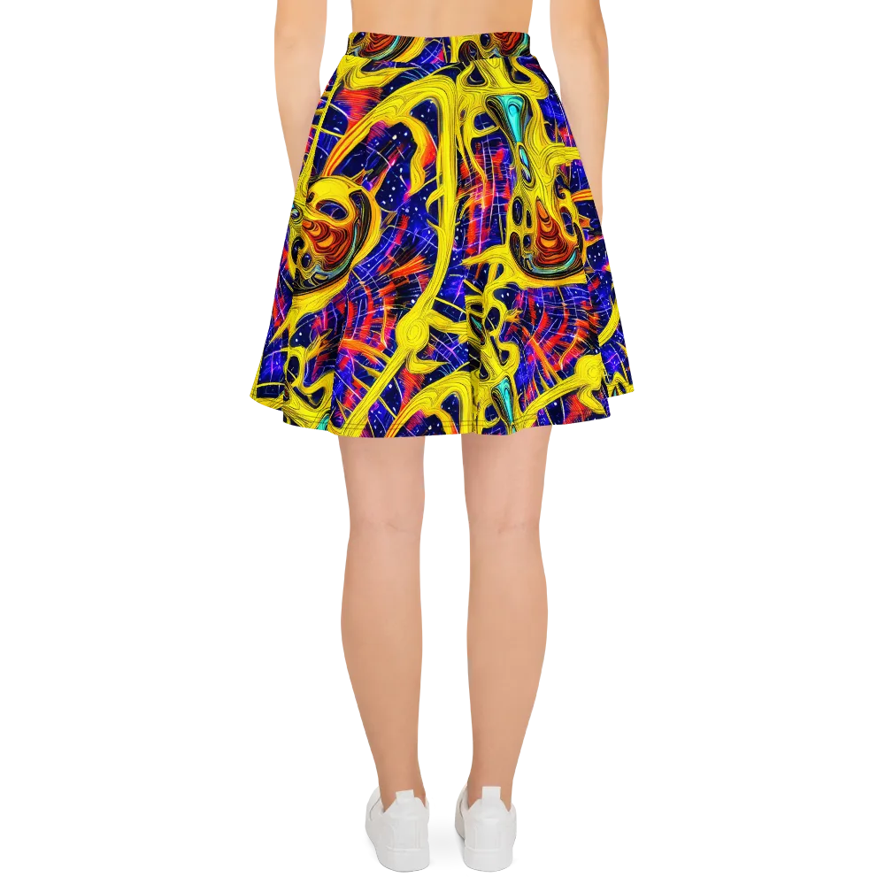 Carlo Galli Bibiena on Skater Skirt — Back