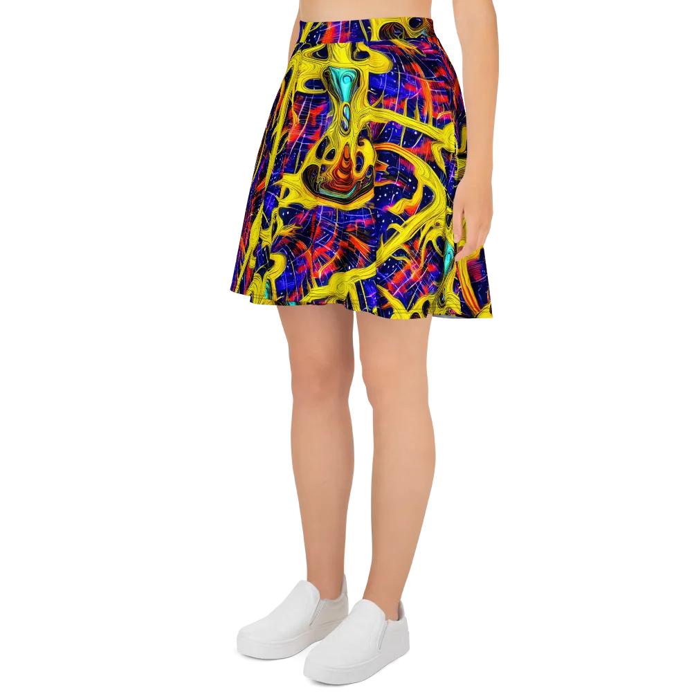 Carlo Galli Bibiena on Skater Skirt — Left