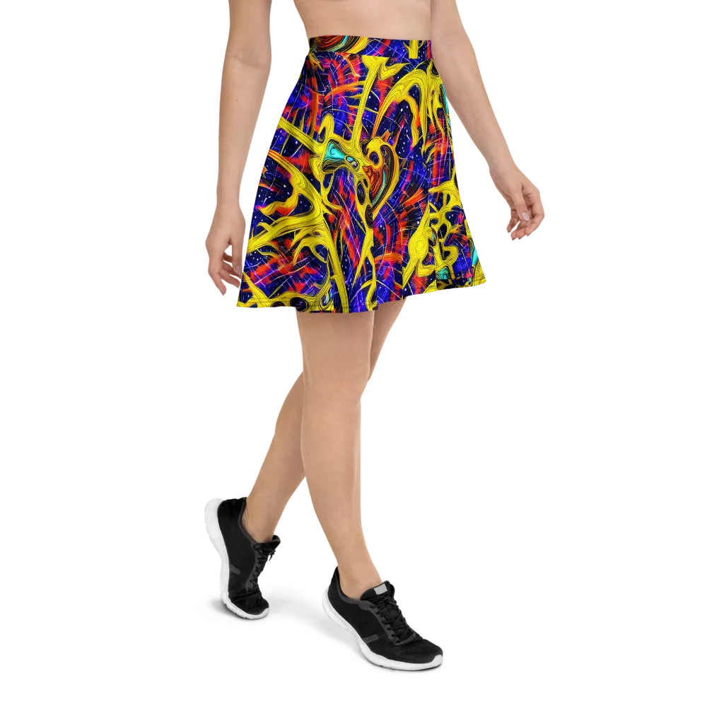 Carlo Galli Bibiena on Skater Skirt — Right