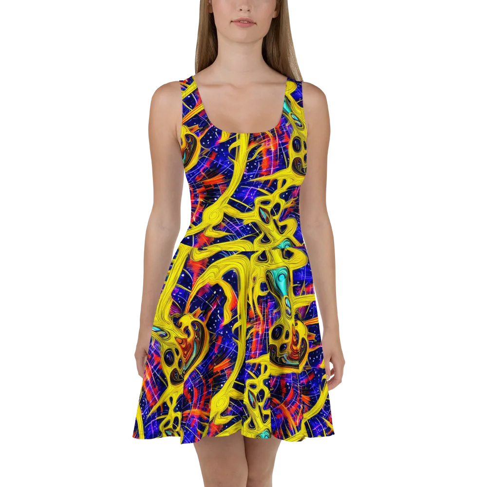 Carlo Galli Bibiena on Skater Dress — Front