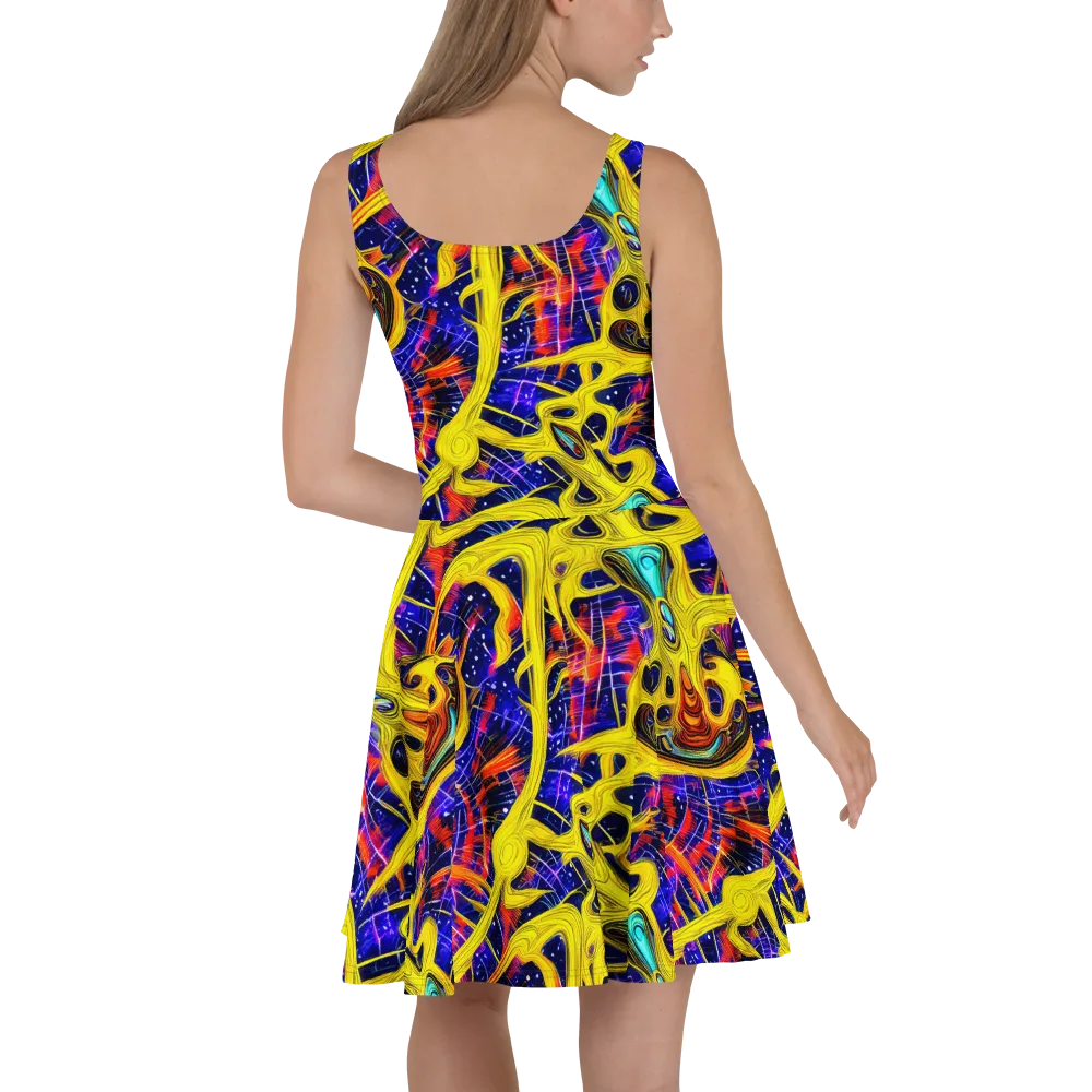 Carlo Galli Bibiena on Skater Dress — Back