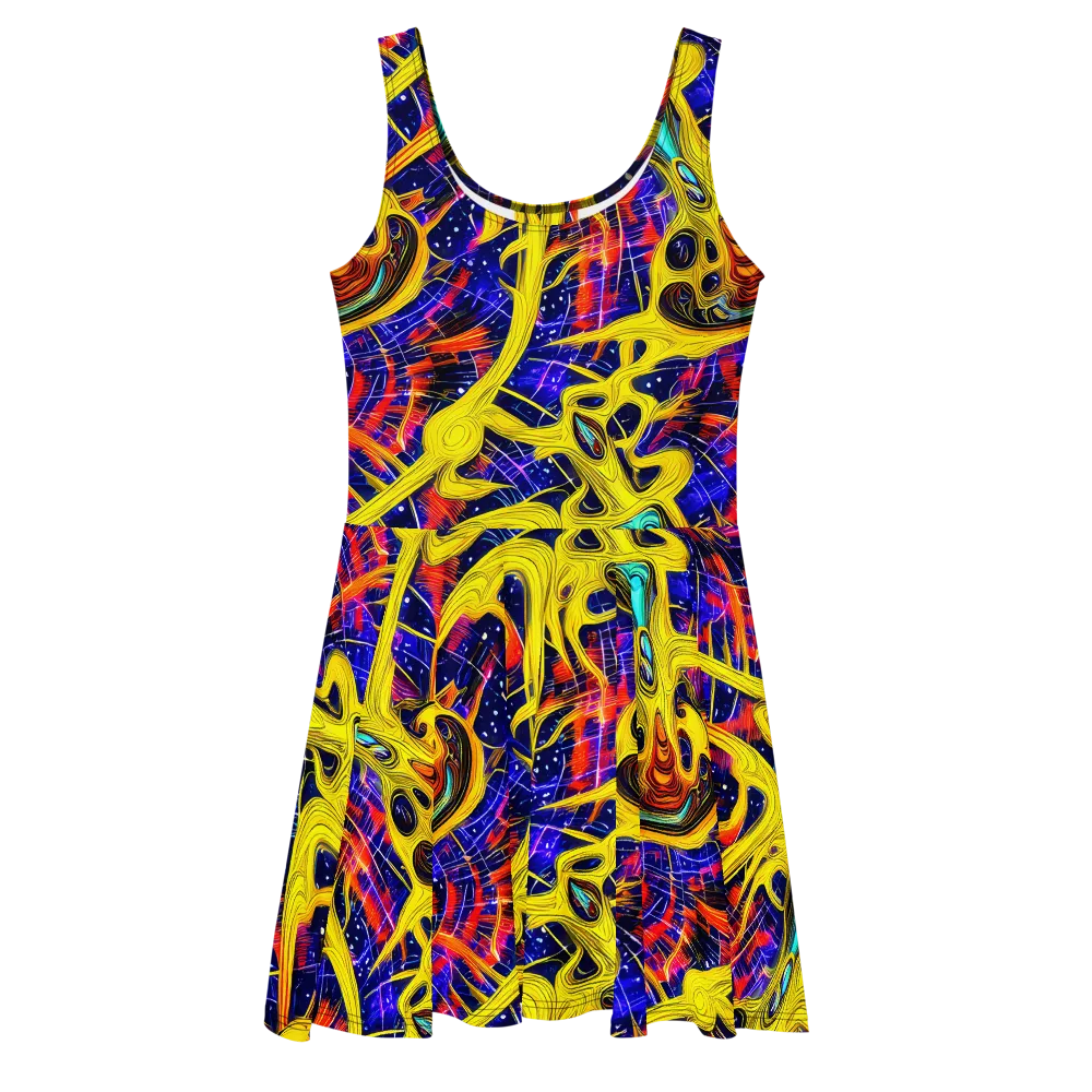Carlo Galli Bibiena on Skater Dress — Front