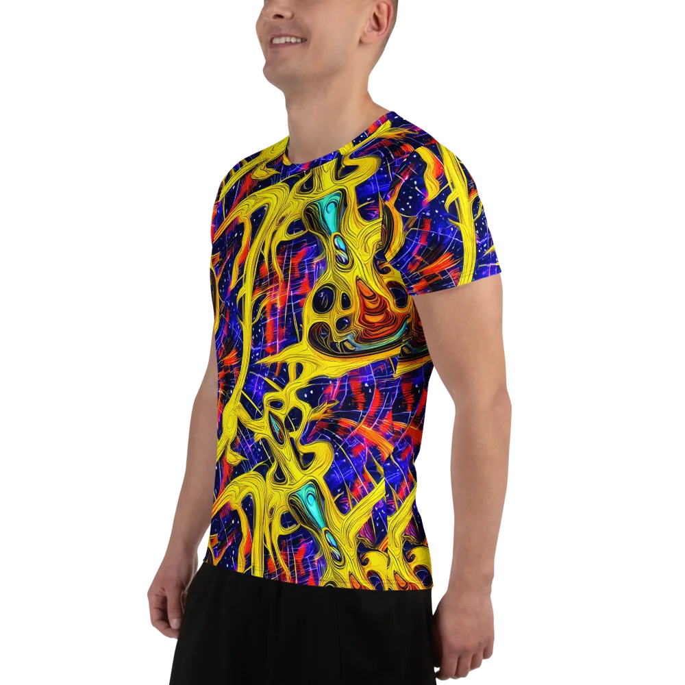 Carlo Galli Bibiena on Men's Athletic T-Shirt — Left