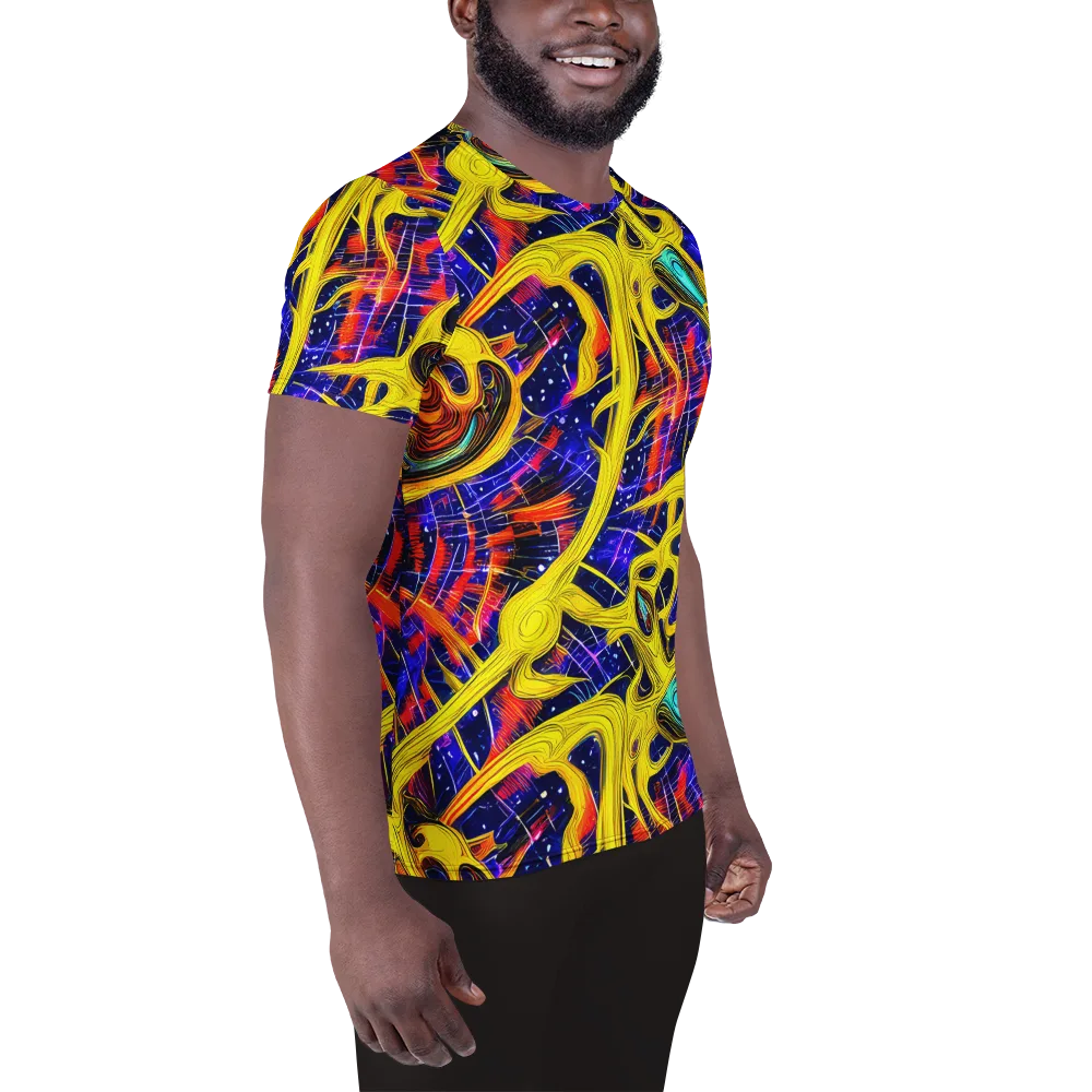 Carlo Galli Bibiena on Men's Athletic T-Shirt — Right