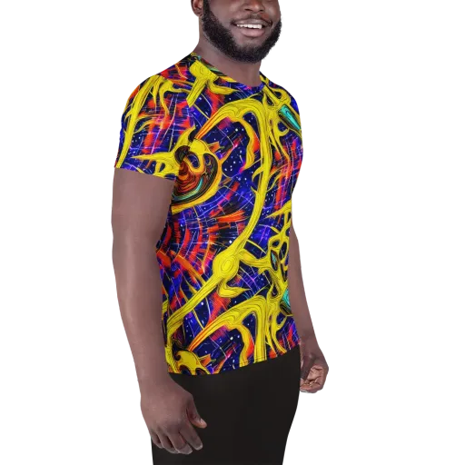 Carlo Galli Bibiena on a Men's Athletic T-Shirt