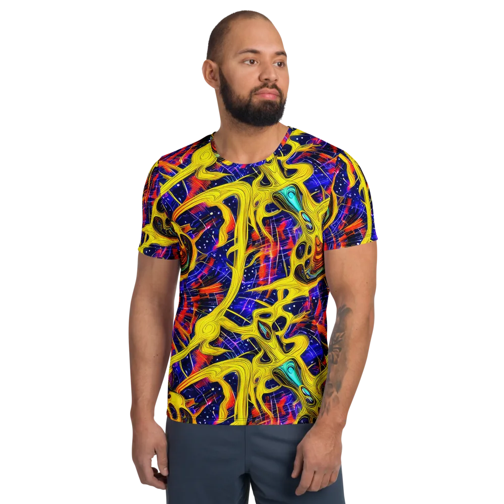 Carlo Galli Bibiena on Men's Athletic T-Shirt — Front