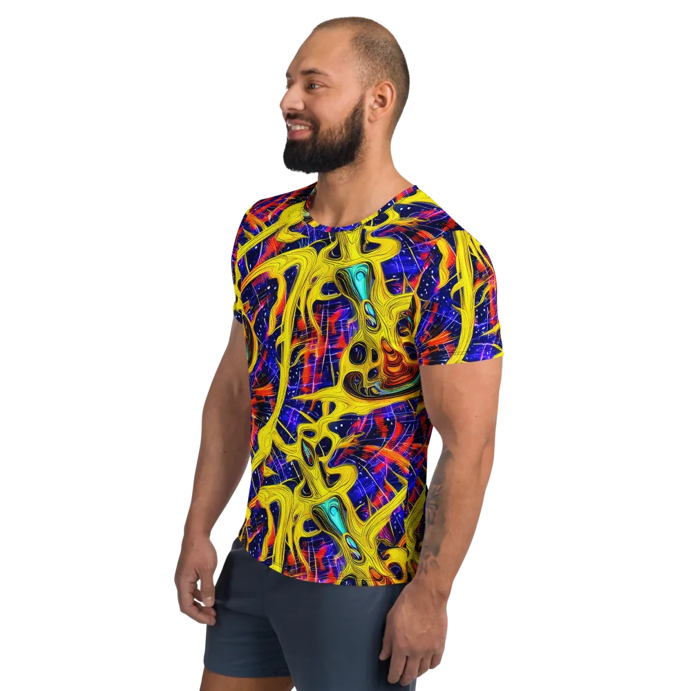 Carlo Galli Bibiena on Men's Athletic T-Shirt — Left